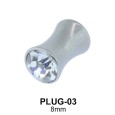 Shiny Rhinestone Basic Plug PLUG-03